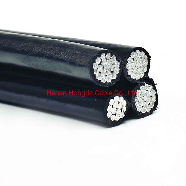 China 
                Vierfach-Drop Urd XLPE Elektrisches Aluminium-ABC-Kabel 2AWG 1/0AWG 2/0AWG
              Herstellung und Lieferant