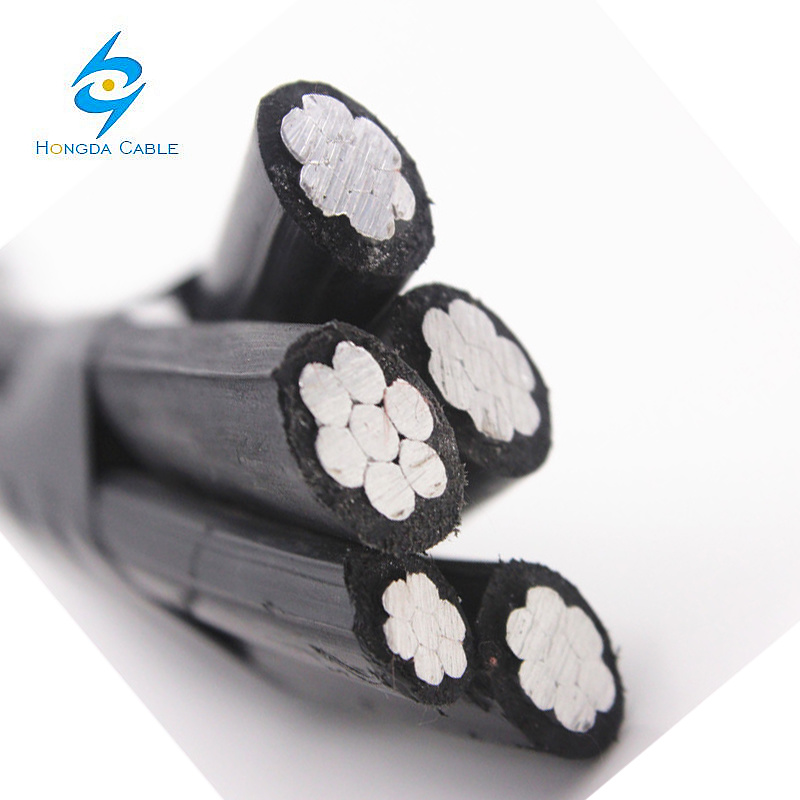 China 
                Quadruplex Triplex Aluminum Conductor 600V Secondary Urd Underground Direct Burial 1350 Series Cable 500mcm 350mcm 4/0AWG
              manufacture and supplier