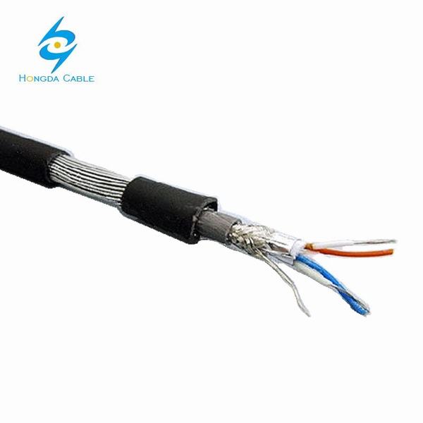 RS485 Industrial Communication Cable Signal Cable Swa 1 Pair 1.5mm