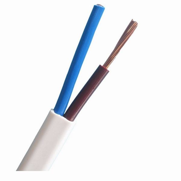 Chine 
                                 Norme RoHS isolés de PVC et gaine H07VVH2-F 2g 0,75 mm2 1.0mm2 câble souple plat en cuivre                              fabrication et fournisseur