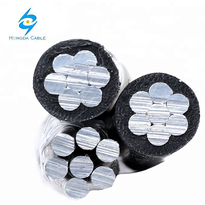 China 
                SIP Aluminum Overhead Cable 4*10 4*16
              manufacture and supplier