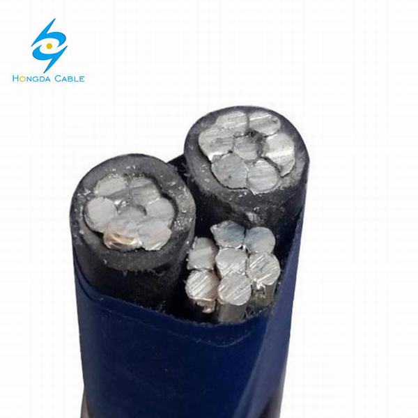 China 
                                 Caída del servicio de cable de aluminio ABC Cable 3+1 Quadruplex 3X2+1/0+1/0 Triplex 2X2                              fabricante y proveedor