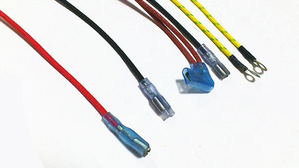 Silicone Insulation Glass Fiber Braided Fire Proof Cable 1.0mm 32/0.2mm Red and Yellol Color
