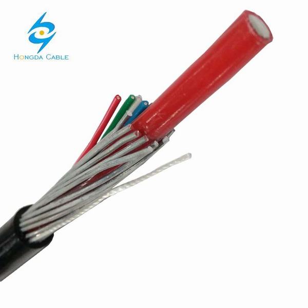 Китай 
                                 Алюминиевый корпус с одним ядром концентрические кабель 16мм алюминиевых 4X0.5mm различных цветовых управляющий провод кабеля низкого напряжения                              производитель и поставщик