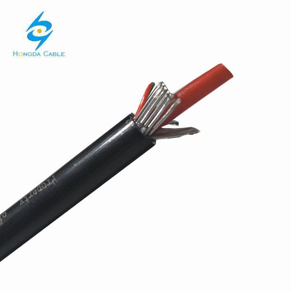 
                        Solid Core Aluminum Wire Insulated Concentric Cable 10/16mm2
                    