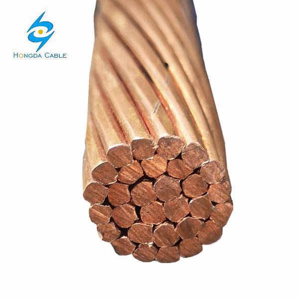 China 
                        Stranded Copper Wire Bare Earth Ground Cable 35mm2 70mm2
                      manufacture and supplier