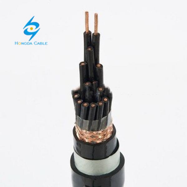 China 
                        Tinned Copper XLPE Insulated PVC Sheathed Braid Shield Control Cable
                      manufacture and supplier