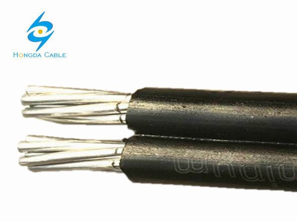 
                                 Двойной кабель AAC/PVC 10мм2 16мм2 25мм2 ПВХ, алюминиевого кабеля                            