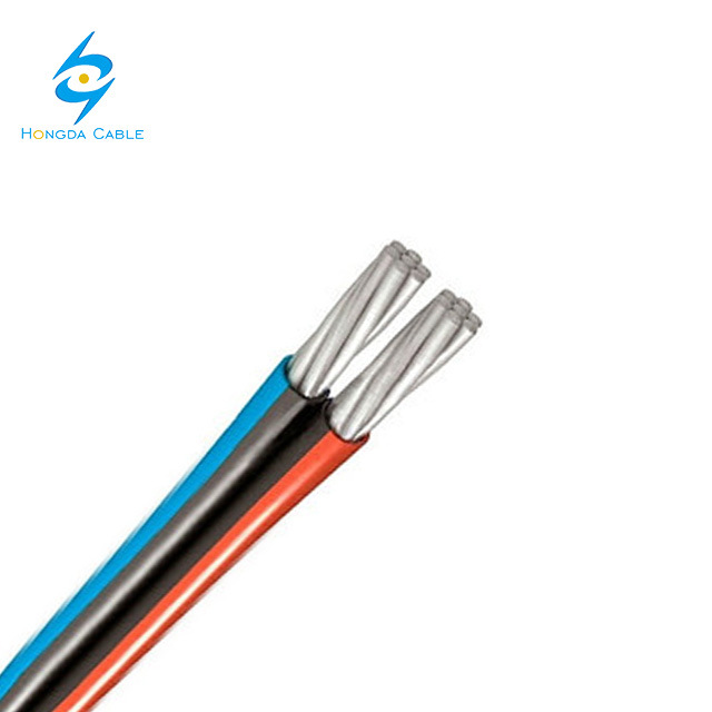 
                Twisted Duplex 2X6AWG Multicore Overhead Line ABC Cable
            