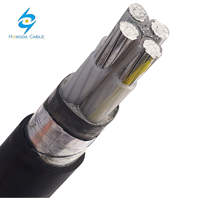 China 
                U1000 Arvfv Aluminum Armored Underground Cable 4*70 4*95 4*120 4*150
              manufacture and supplier