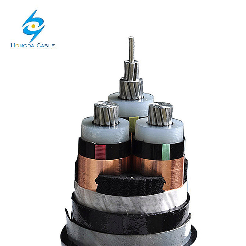 China 
                Cable de alimentación de 3 núcleos sin blindaje AxV/S CXV/S 3X1X70mm2 6/10 (12) kV 12,7/22kV
              fabricante y proveedor