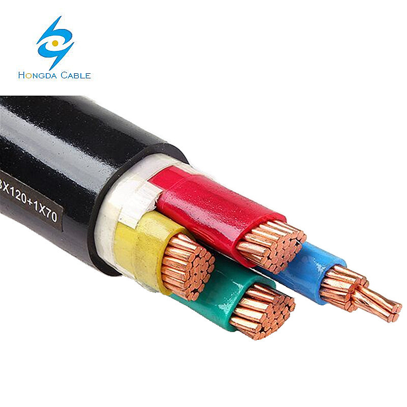 
                VDE Kabel 2xy N2xy Copper Cable 3X185+95 3X150+70 3X95+50 3X70+35 3X25+16mm2
            