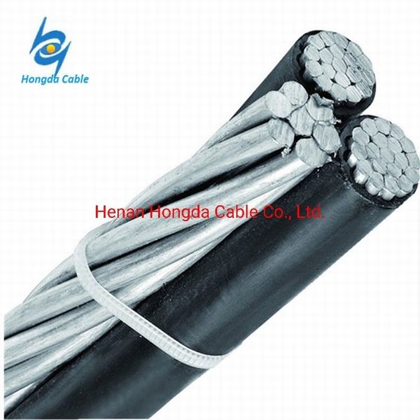 XLPE Insulated Overhead Triplex Service Drop with AAAC Conductor ABC Cable 2*35+54.6mm
