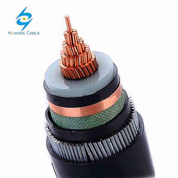 Chine 
                                 Isolation en polyéthylène réticulé swa PVC 300mm 33kv câble en cuivre simple coeur                              fabrication et fournisseur