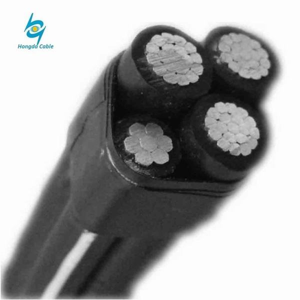 China 
                        XLPE Quadruplex Service Drop Aluminum Aerial Bundle ABC Cable Pinto Palomino Thoroughbred
                      manufacture and supplier