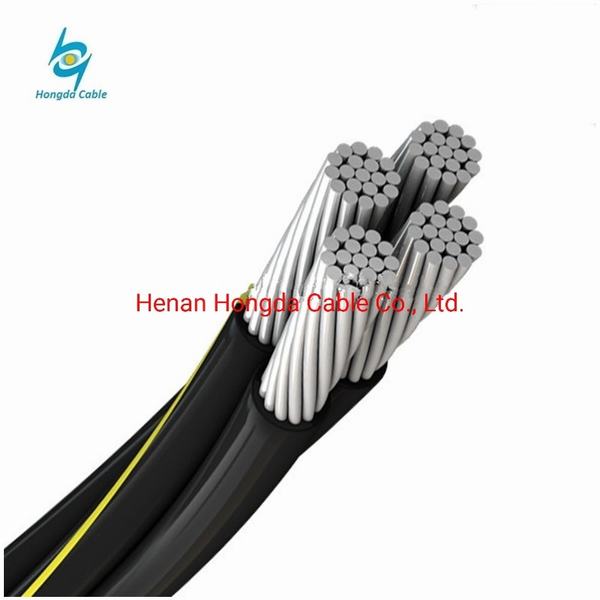 China 
                                 Triplex XLPE Paquete Cable antena aluminio ABC 2+2/0Dungenese*2/0 AWG                              fabricante y proveedor