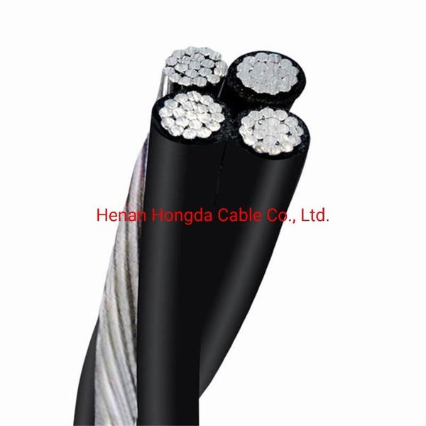 China 
                        XLPE Triplex Aluminum Twisted ABC Cable Flustra 2*3/0+3/0AWG
                      manufacture and supplier
