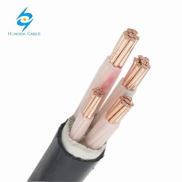 China 
                                 Yjv 4 Core de baja tensión de 16mm 0.6/1kv XLPE de cobre del cable de alimentación eléctrica                              fabricante y proveedor