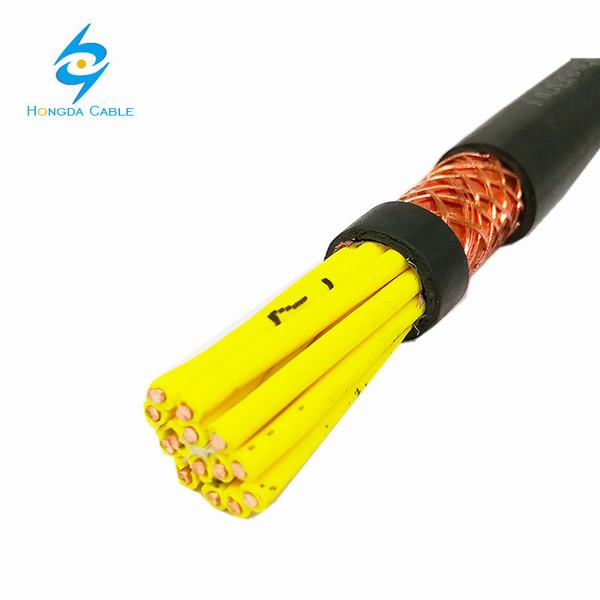China 
                        Zr-Kvvp, Kvvrp Zr-Kyjvp Zr-Kyjvrp 7X1.5 mm2 10X1.5mm2 PVC Shielded Control Power Cable
                      manufacture and supplier