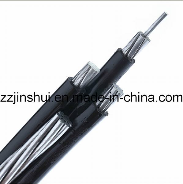 China 
                                 0.6/1 KV LV Aerial Bundled Cable 3 Core Phase 16mm2 AAC 16mm2 Bare AAAC Messenger                              Herstellung und Lieferant