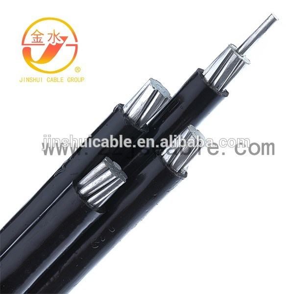 Chine 
                                 Kv 0.6/1Al/Service de câble étanche en polyéthylène réticulé drop câble ABC                              fabrication et fournisseur