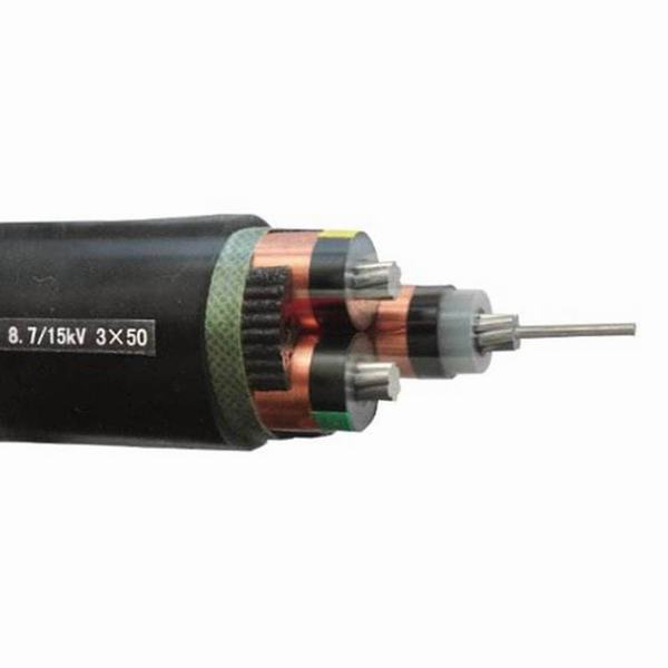 China 
                        15kv Aluminum Conductor XLPE Insulation 3 Core Power Cable 50mm2
                      manufacture and supplier