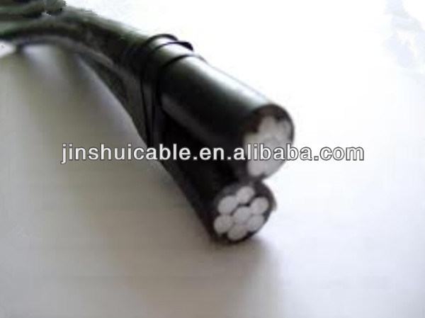 China 
                        25mm2 PE Insulated ABC Cable (25mm2+25 mm2)
                      manufacture and supplier