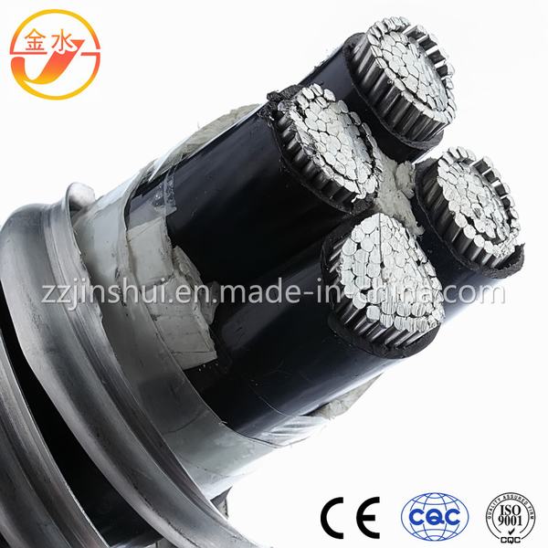 Китай 
                                 33кв XLPE изолированный кабель питания три уровня Co штампованный алюминий                              производитель и поставщик