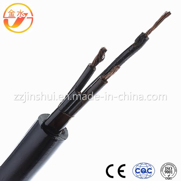 China 
                                 3X2.5mm2 Cable de alimentación de caucho flexible Cable enfundado                              fabricante y proveedor