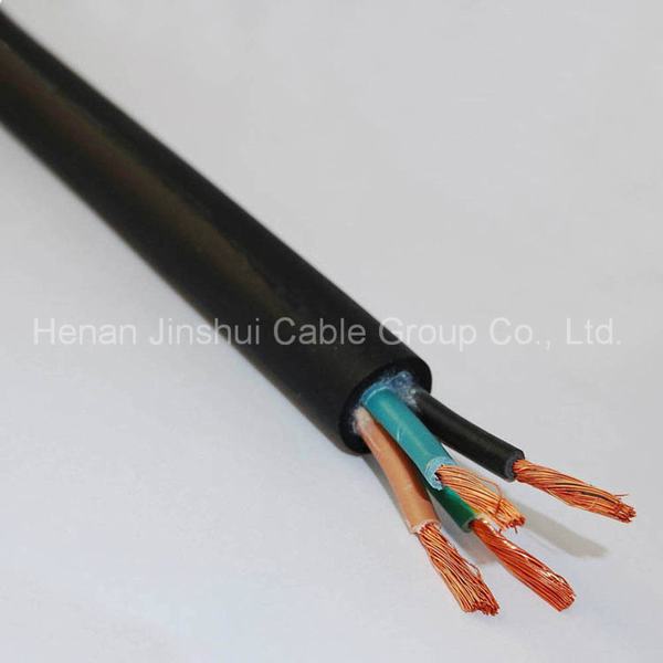 
                                 De 4 Núcleos de Conductor de cobre flexible Cable recubierto de goma                            