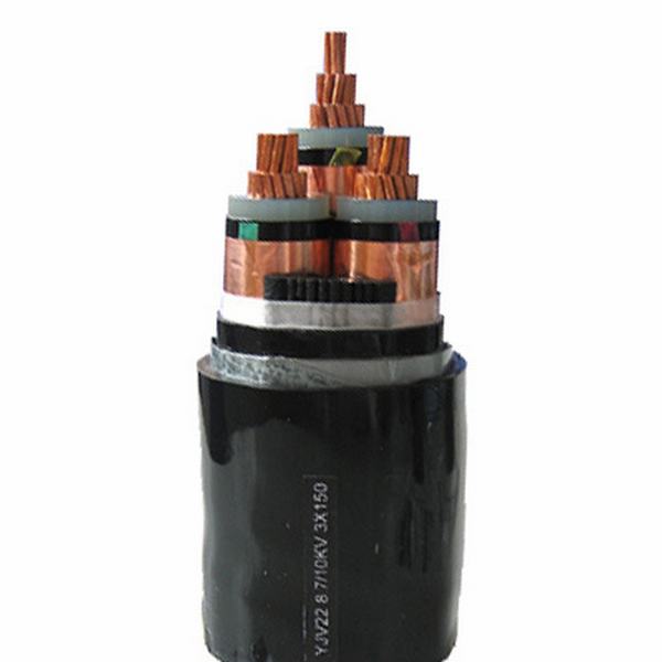 China 
                                 4 Núcleo sólido Conductor redondo XLPE blindados Cable de alimentación                              fabricante y proveedor