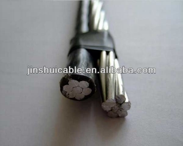 China 
                        ASTM Standard Service Drop ABC Cable Duplex Shepherd 1*6AWG+6AWG
                      manufacture and supplier