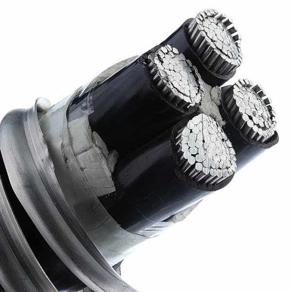 China 
                        Aluminum Conductor ABC Power XLPE Insulated PVC Douplex Triple Overhead Aerial Bundle Cable
                      manufacture and supplier