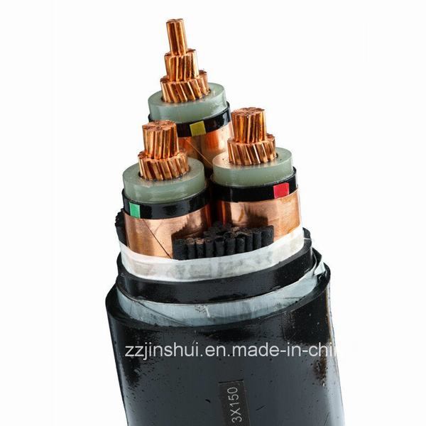 Copper / Aluminum XLPE Insulated Steel Tape Armoured Power Cable