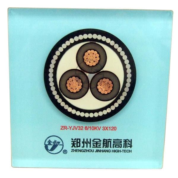 China 
                                 / Cobre XLPE / SWA / PVC retardante de chama o cabo (6/10kV 3x120)                              fabricação e fornecedor