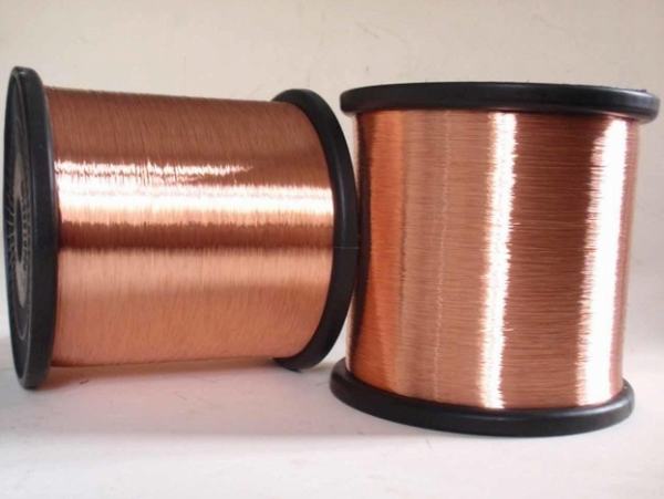 
                                 Cable de aluminio revestido de cobre esmaltado CCA para transformador                            