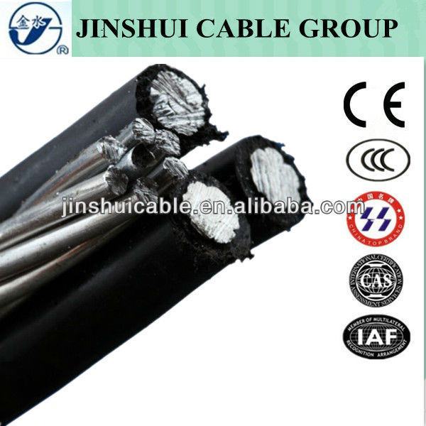 China 
                                 Fabrik-Zubehör-Qualität 1kv ABC-Kabel-zusammengerolltes Luftkabel                              Herstellung und Lieferant