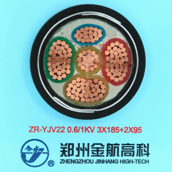 Chine 
                                 Retardateur de flamme d'acier isolées en polyéthylène réticulé bande câble d'alimentation blindés (1KV+1-953-185)                              fabrication et fournisseur