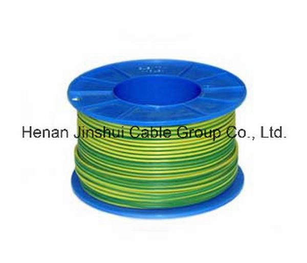 China 
                                 Grüne/gelbe Farben-elektrischer Draht 6mm2                              Herstellung und Lieferant