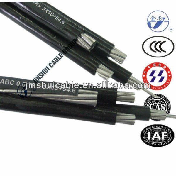 China 
                        Low Voltage 0.6/1kv NFC 33-209 Cable Aerial Bundled Cable Overhead
                      manufacture and supplier