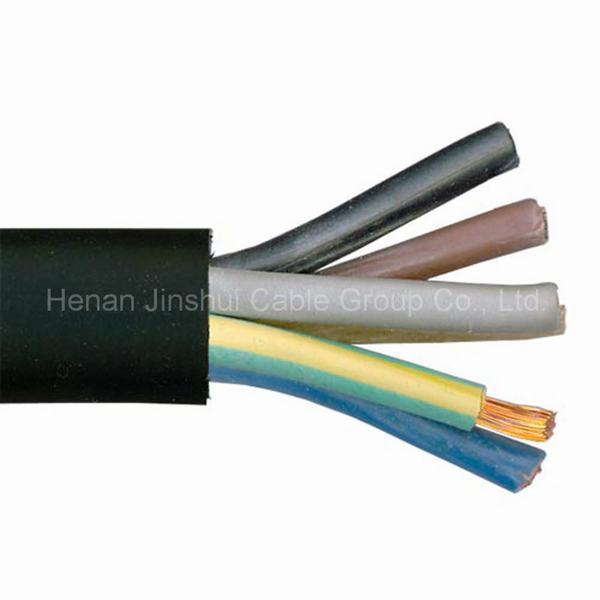 Low Voltage 5 Core Copper Conductor Rubber Insulated Cable