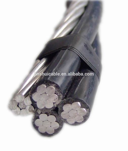China 
                                 Baja tensión XLPE de PVC/aluminio/cobre conductores aislados Cable ABC                              fabricante y proveedor