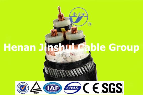 China 
                                 Blindados de media tensión XLPE Cable de alimentación aislado                              fabricante y proveedor