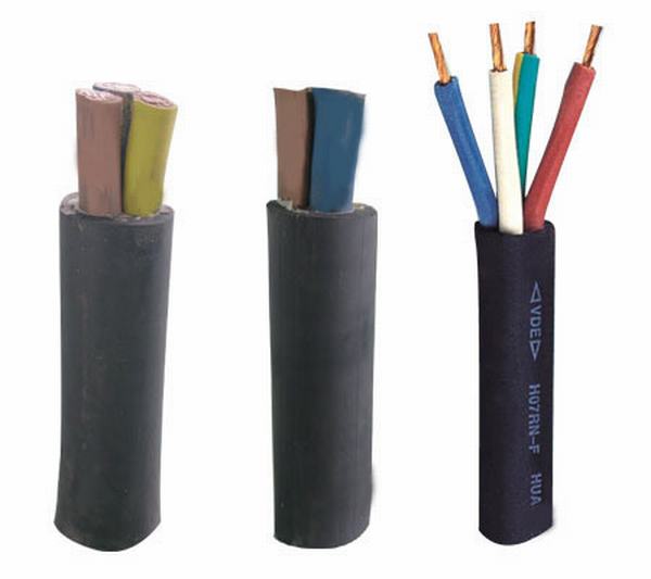 Multi-Core General Rubber Sheath Flexible Cable