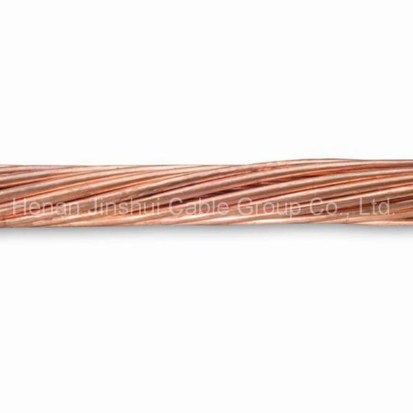 
                                 La línea de tendido eléctrico conductores desnudos de cobre trenzado                            