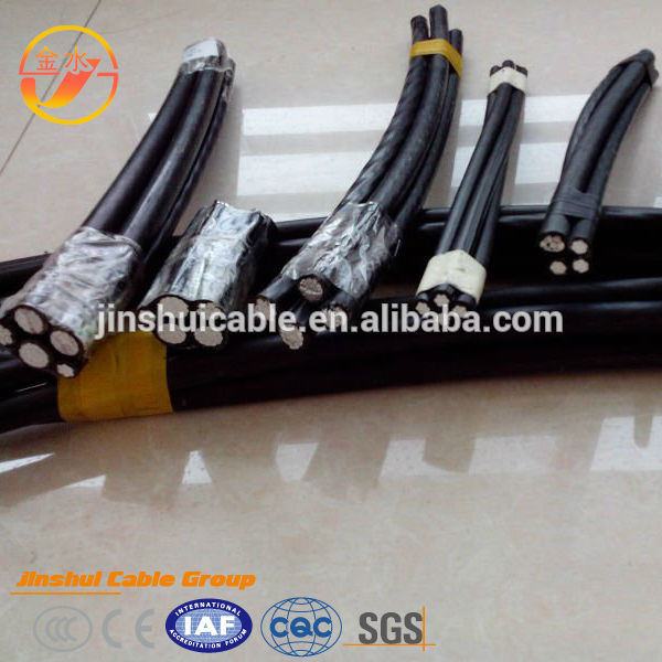 China 
                                 Obenliegender Service-zusammengerolltes Kabel ABC-Luftkabel                              Herstellung und Lieferant