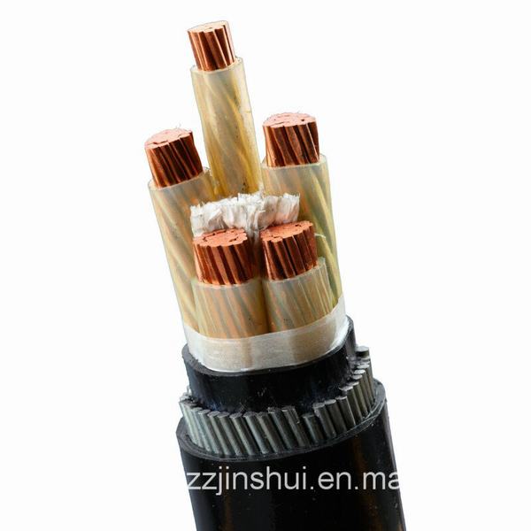 PE Insulated Steel Wire Armoured Cable (4-120+1-70)