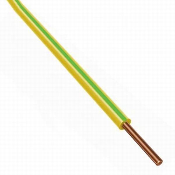 China 
                        PVC Insulated Copper Yellow Green Grounding Cable
                      manufacture and supplier