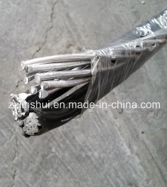 Cina 
                                 Assistere la chiocciola di scogliera Triplex di alluminio 4AWG del cavo di goccia                              produzione e fornitore