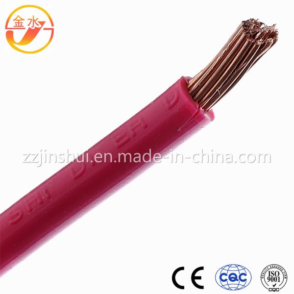 Chine 
                                 Thhn/conducteur en cuivre Thwn-2600 volts, 90OC 75OC humide ou sec                              fabrication et fournisseur